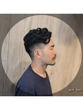 ピヴォヘアー(pivo hair) メンズカット　フェードカット