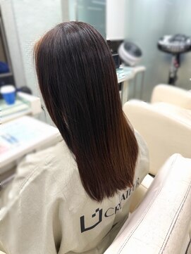 キレイ髪ストレートー髪質改善ー