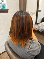 アミリー ひたち野うしく店(Amily)&nbsp;ハイライトバレイヤージュダブルカラーケアブリーチ20代30代