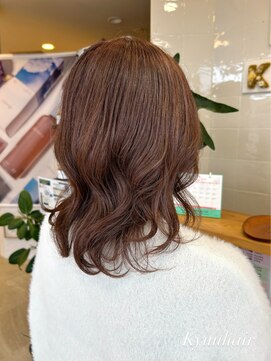 白髪ぼかしカラーで若々しく！