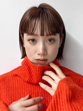 ガーデンヨコハマ(GARDEN YOKOHAMA) 小顔ボブチャコールグレーココアベージュカーキグレージュ