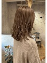 リリー 真美ケ丘店(LILY)&nbsp;イルミナカラーとミルボントリートメントで高透明感＆サラツヤ髪