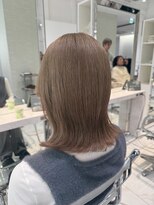 ヘアーアンドメイク ニューヨークニューヨーク 姫路店(Hair&Make NYNY)&nbsp;ミルクティーベージュ/ミディアム/透明感