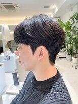 ノラ ウメダ(NORA UMEDA) ダウンパーマ×シースルーマッシュ