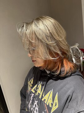 ノイ(noi) ベージュ×裾狐カラー