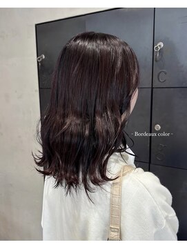 ヘアー アイス 御器所本店(HAIR ICI) Bordeaux color