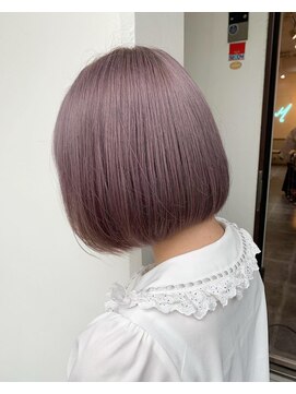 salon de MiLK 札幌大通店【サロン ド ミルク】 色落ちも可愛いラベージュ！