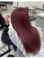 シェイト(ciate)&nbsp;赤系も得意です＊ワンカラー/ダブルカラー/ブリーチカラー