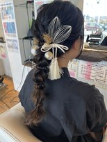 アンジュール&nbsp;卒業式ヘアセット