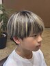 [キッズ専用カスタムカット]　周りと差がつくオシャレヘアスタイル！