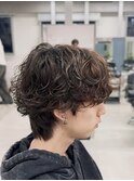シャドウパーマ/韓国風マッシュ/ルーズパーマ/ニュアンスパーマ
