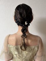 ミークスタイルヘアー(Miiku.style.hair)&nbsp;洋装パーティヘアセット