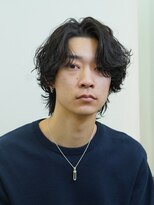レタッチバイフィフス(RETOUCH by fifth)&nbsp;原宿メンズパーマフェザーパーマシャドウパーマセンターパート