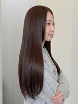 ソア 渋谷(soar) 髪質改善酸性ストレート渋谷レイヤーカット夏カラー