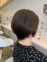 リプ(Lipu)&nbsp;40代50代 大人女性のショートボブ×脱白髪染めカラー
