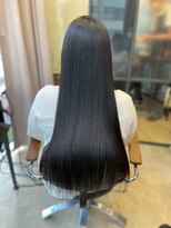 エクラート 下北沢(ECLART)&nbsp;下北沢／長さを楽しむ黒髪ストレート