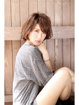 ヘアーリーフ(Hair Leafy) ［Ｌｅａｆｙ］　ツヤキレイ　大人ボブ