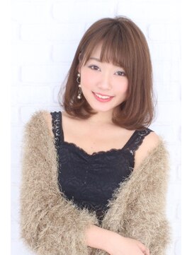 カットウェルズ ラブコオリヤマ 郡山店(Cut Well's Love Koriyama) 王道ワンカールミディ　　　【大和郡山市】