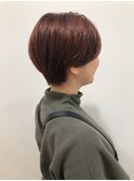 【LA PENSEE BLEU】マニッシュショート ベリーブラウン