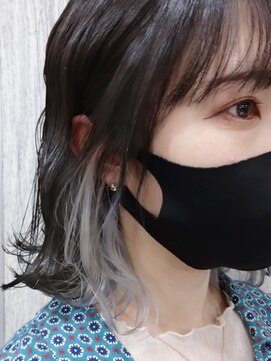 トムキャット(TOM CAT) ケアブリーチ ダークアッシュインナーホワイトグレー