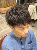 ナチュラルパーマ【メンズパーマ】