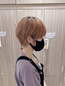 ウィル 京橋店(WiLL) 【WiLL京橋】加藤武　マッシュショート/ミルクティーピンク