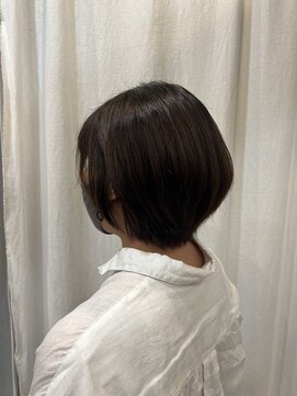 ペイジバイネオリーブ 吉祥寺店(Paige by Neolive) 耳にかけて顔まわりスッキリレディースショートスタイル