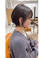 ネイロ 錦糸町(NeiRo)&nbsp;縮毛矯正ミニウルフテラコッタデジタルパーマくすみブルー