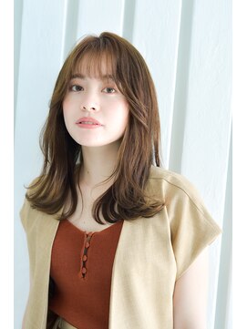 サクラ ビューティ ヴィレッジ(SAKURA Beauty village) 2021サクラ‐クリエイタースタイル1外はね鎖骨レイヤースタイル