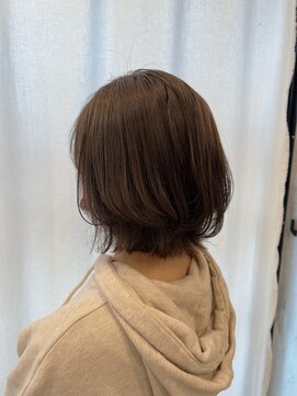 ペイジバイネオリーブ 吉祥寺店(Paige by Neolive) 透明感グレージュのボブレイヤースタイル