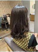 【パーマ+カット】大人女性のコテ巻き風パーマ30代、40代、50代