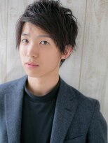 モッズヘア メン 新所沢店(mod's hair men)&nbsp;ソフトアッシュオリーブ束感マッシュショートE新所沢