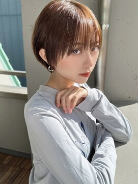 サンド 池袋(sand) ナチュラルマッシュショート「前髪/韓国/キッズカット/レイヤー