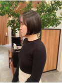 コンパクトにまとまるミニボブ