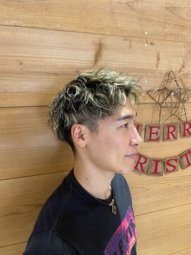 ビフェアリー(bi fairy) ツイストパーマ×メッシュスタイル