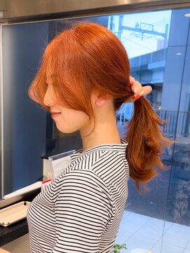 シュヴー 浦安店(CHEVEUX) ［千葉／浦安／三谷］結んでも可愛い顔周りカット