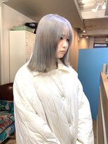 【BUZZbee小出】切りっぱなし×ホワイトシルバー