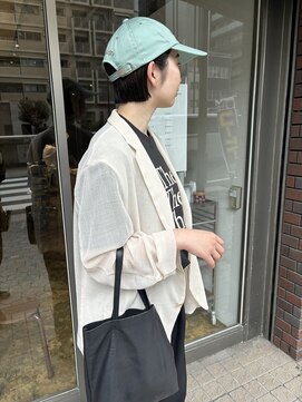 ハマモト 帽子とあうボブ