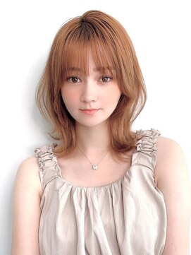 マティエ 銀座(Matie) くびれミディココアベージュツヤオレンジ透明感20代30代40代銀座