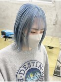 パールブルー水色ハイトーン