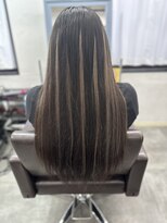 プルエクステのお店ネクスト(NEXT)&nbsp;#ハイライト風エクステ