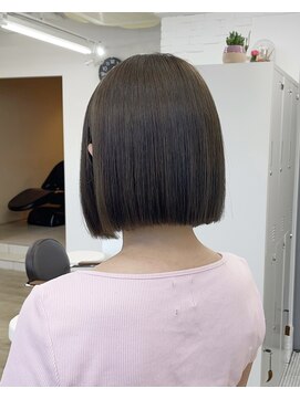 イコ 表参道原宿(ico) アッシュベージュ LAケラチントリートメント ベージュ