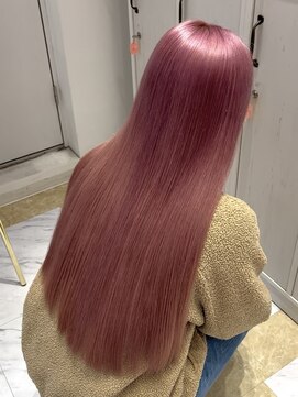 リー 梅田(Lee) ブリーチ2回必須/ピンクカラー/ホワイト/チェリー/髪質改善