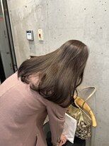 ホネン(honen)&nbsp;ラベンダーグレージュ×ワンカールレイヤー　天神/大名/薬院大通