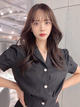 ジーナ 名駅(XENA.) ラベンダーミルクティー/韓国風巻き/姫カットレイヤー★39