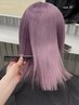 【髪質改善tr】ケアブリーチ+カラー+髪質改善tr ￥27500