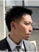 スパイキーショート　スパイキーボウズ　フェード