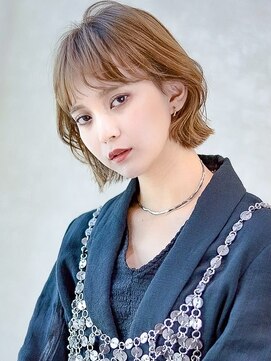 モーブ 代官山(mauve) チェリーブラウン/ミニウルフ/デジタルパーマ［代官山］