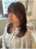 軽やかレイヤー×さり気インナー