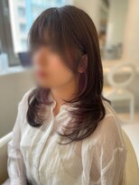 アスタリスク(asterisk)&nbsp;軽やかレイヤー×さり気インナー